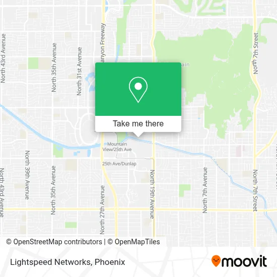 Lightspeed Networks map