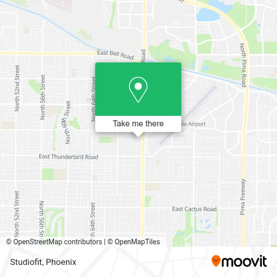 Studiofit map