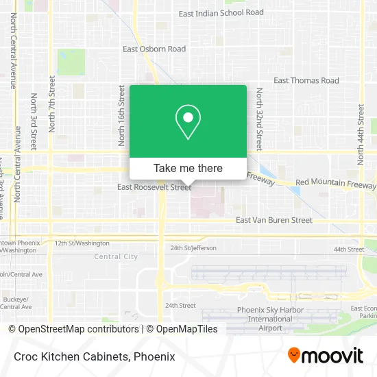 Croc Kitchen Cabinets map
