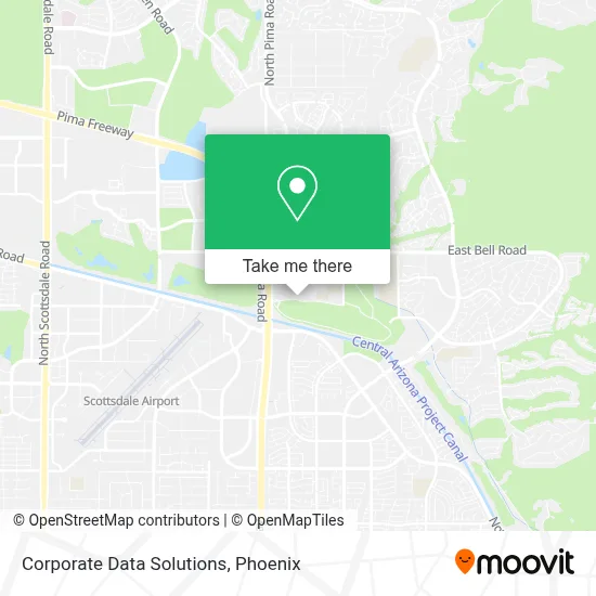 Corporate Data Solutions map