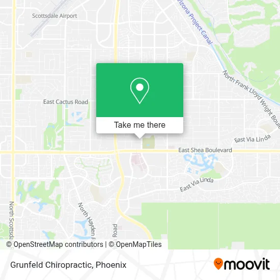 Grunfeld Chiropractic map