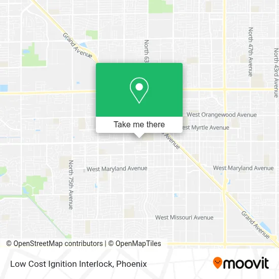 Low Cost Ignition Interlock map