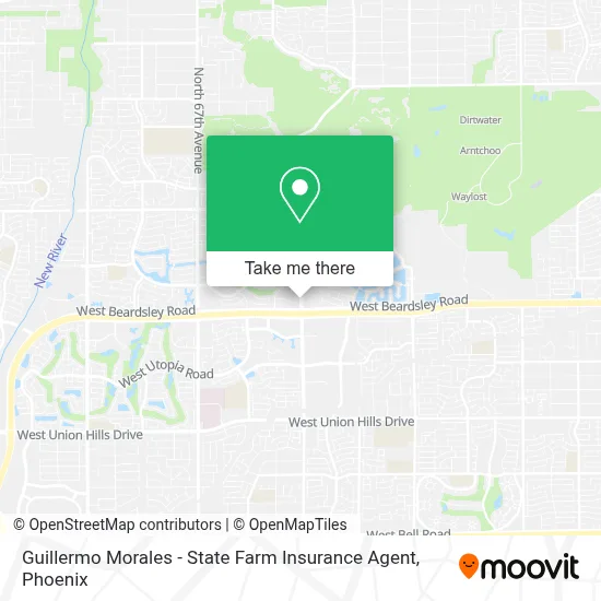 Guillermo Morales - State Farm Insurance Agent map