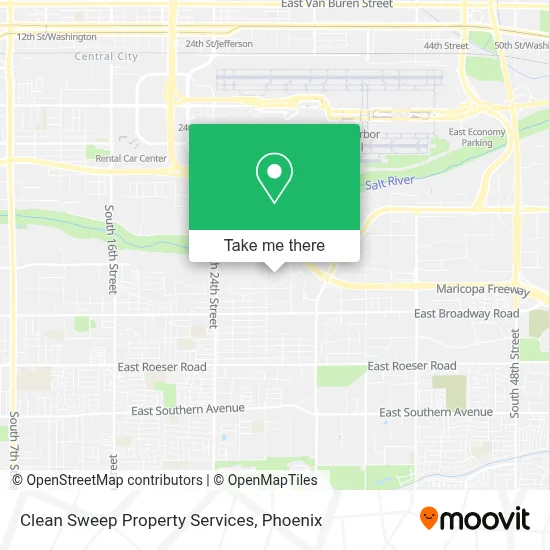 Clean Sweep Property Services map