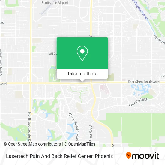 Lasertech Pain And Back Relief Center map