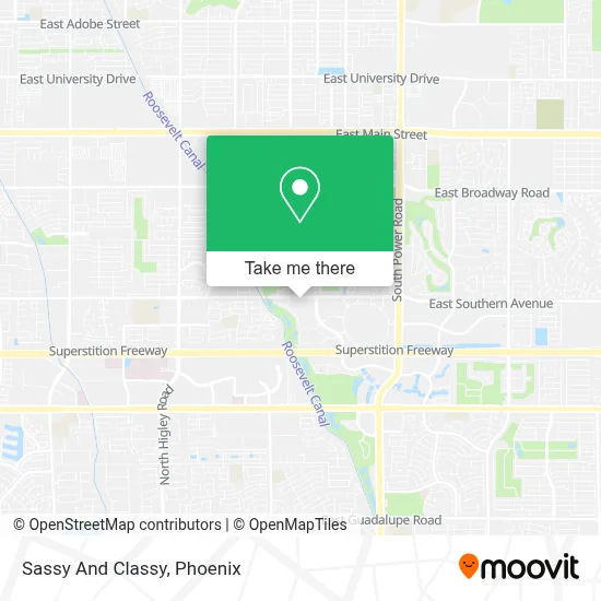 Sassy And Classy map