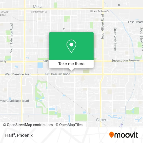 Halff map