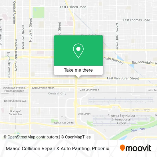 Maaco Collision Repair & Auto Painting map
