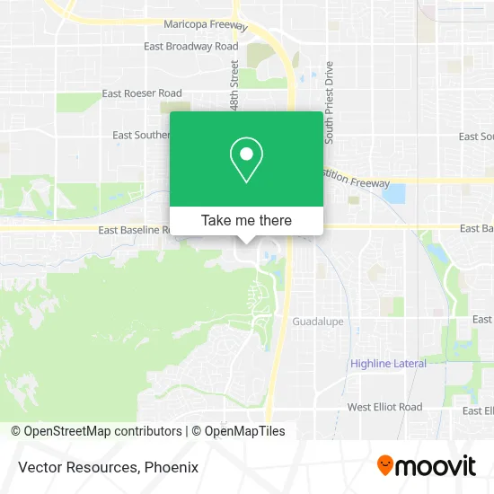 Vector Resources map