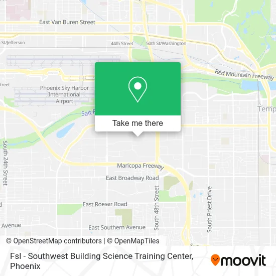 Fsl - Southwest Building Science Training Center map