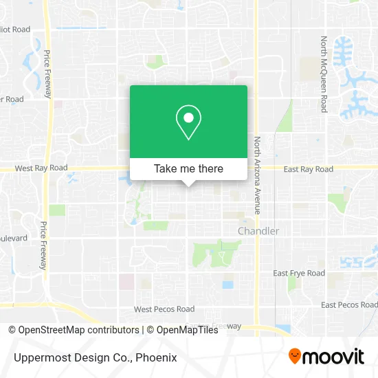 Uppermost Design Co. map