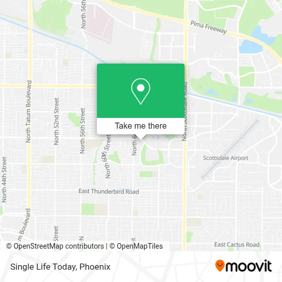 Single Life Today map