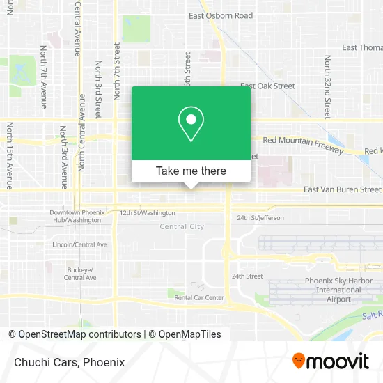 Chuchi Cars map