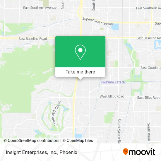 Insight Enterprises, Inc. map