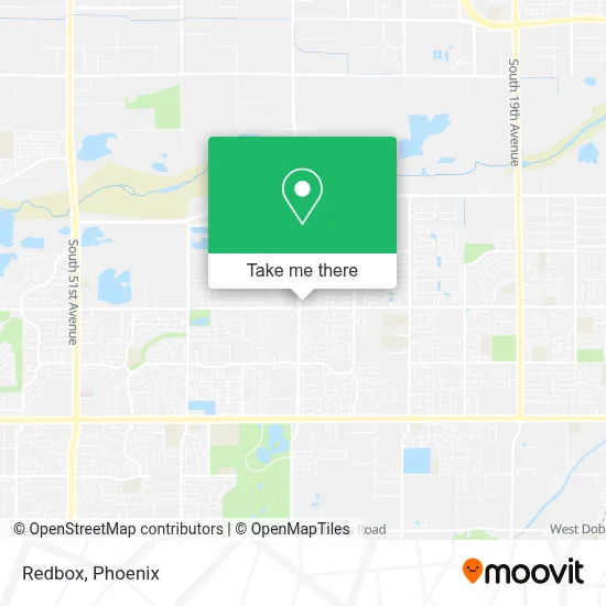Redbox map