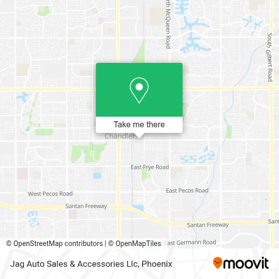 Jag Auto Sales & Accessories Llc map
