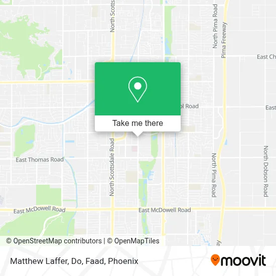 Matthew Laffer, Do, Faad map