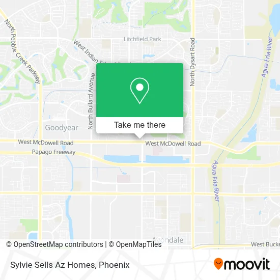 Sylvie Sells Az Homes map