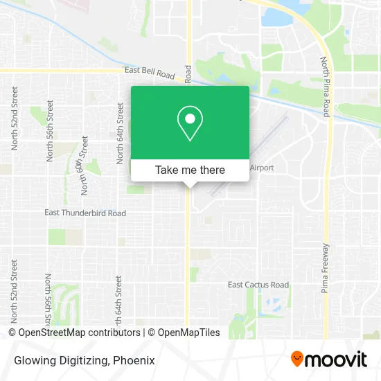Glowing Digitizing map