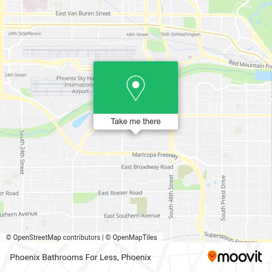 Phoenix Bathrooms For Less map