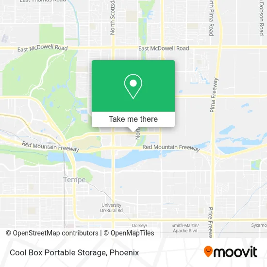 Cool Box Portable Storage map