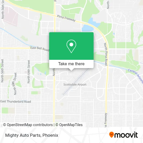 Mighty Auto Parts map