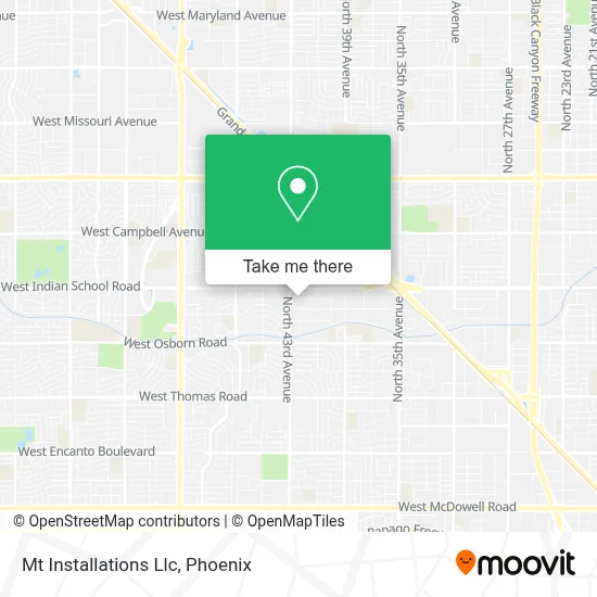 Mt Installations Llc map