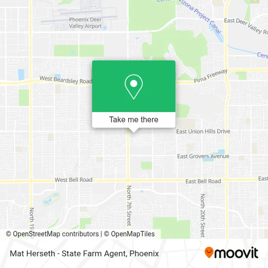 Mat Herseth - State Farm Agent map