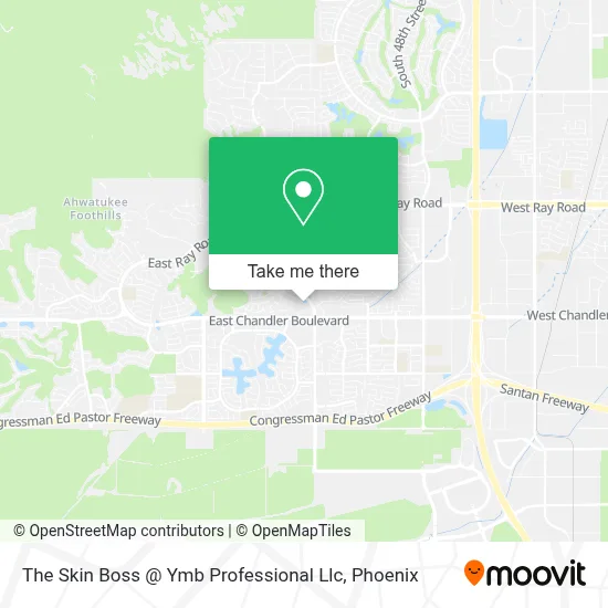 The Skin Boss @ Ymb Professional Llc map