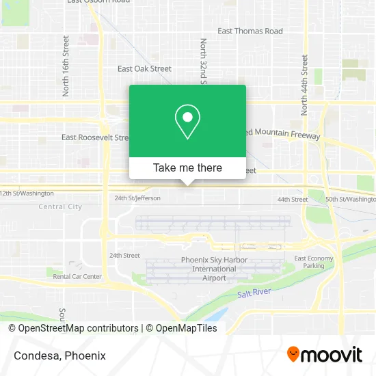 Condesa map