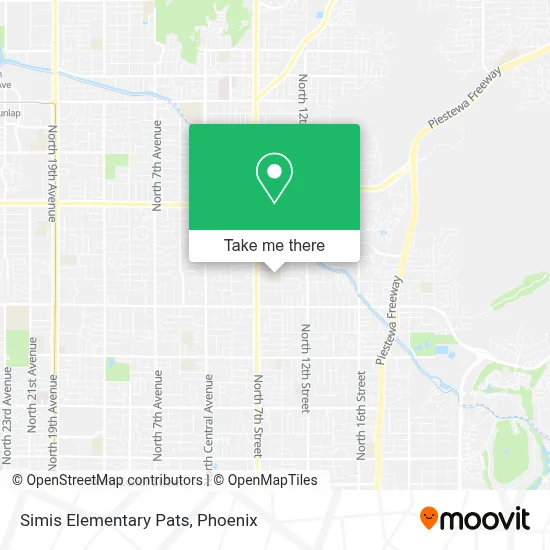 Simis Elementary Pats map