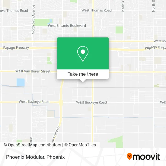 Phoenix Modular map