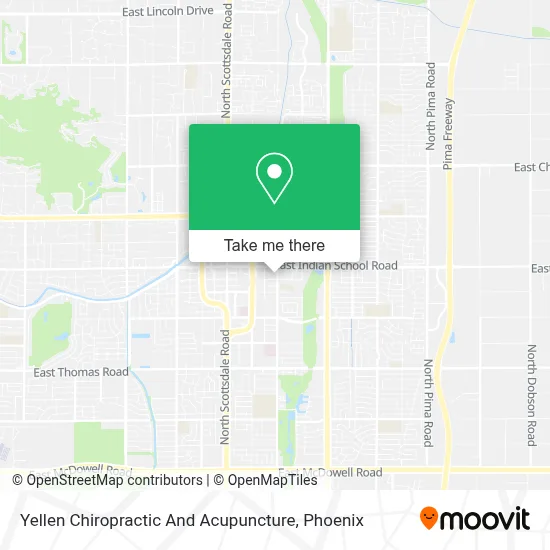 Yellen Chiropractic And Acupuncture map
