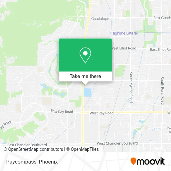 Paycompass map