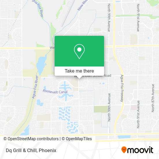 Dq Grill & Chill map