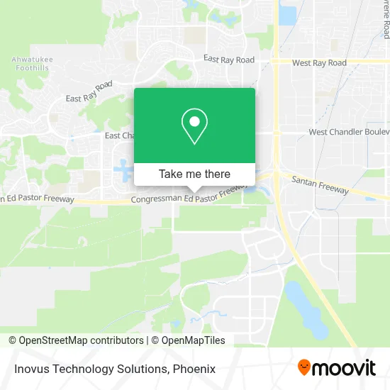 Inovus Technology Solutions map