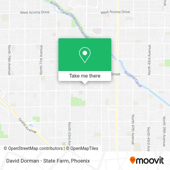 David Dorman - State Farm map
