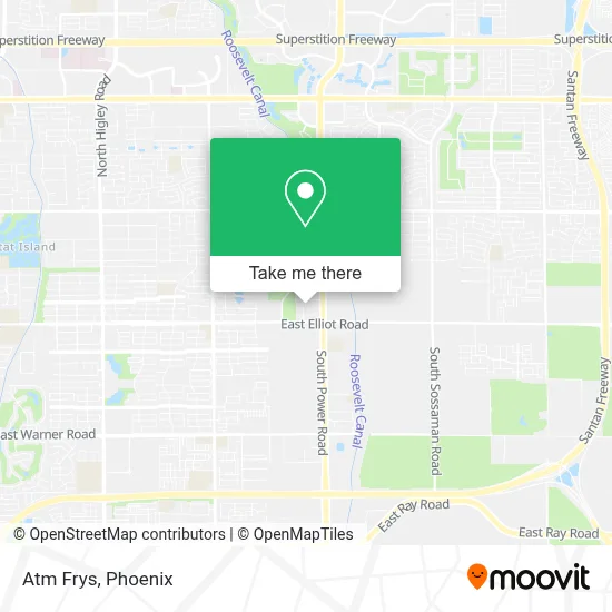 Atm Frys map