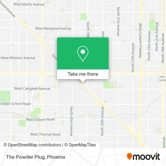 The Powder Plug map