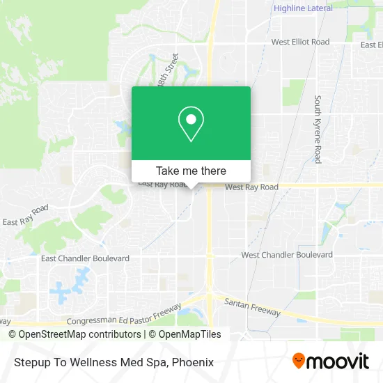 Stepup To Wellness Med Spa map