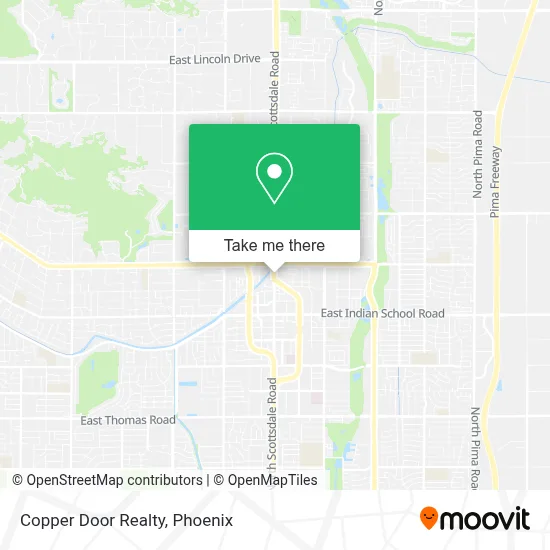 Copper Door Realty map