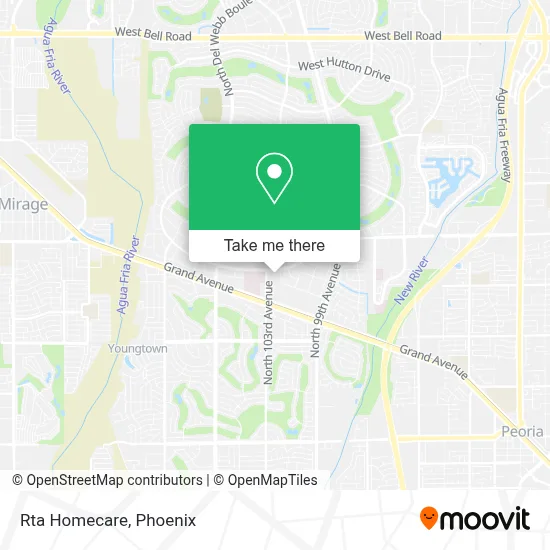 Rta Homecare map
