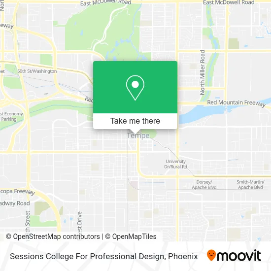 Sessions College For Professional Design map