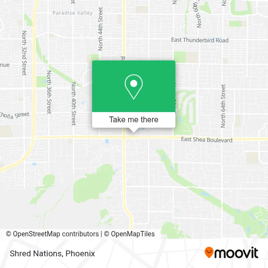 Shred Nations map