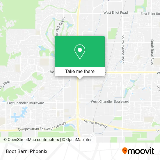 Boot Barn map