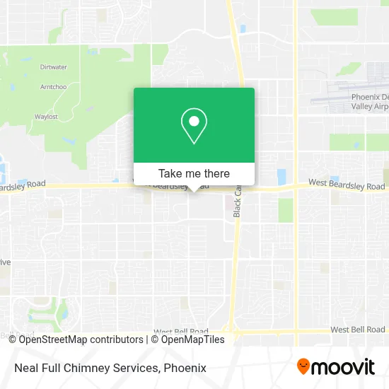 Neal Full Chimney Services map