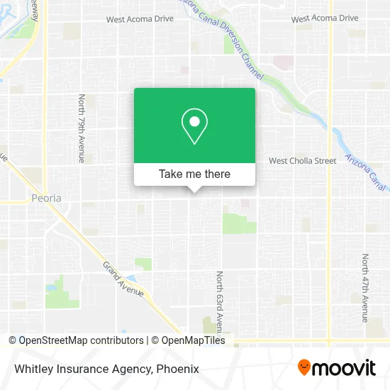 Whitley Insurance Agency map