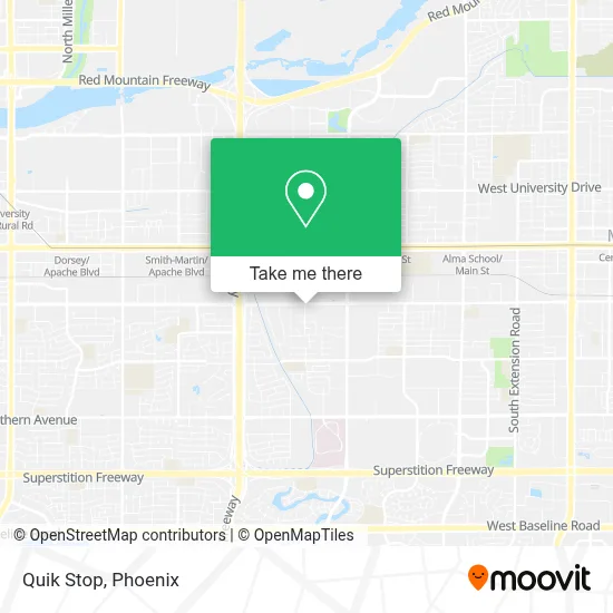 Quik Stop map