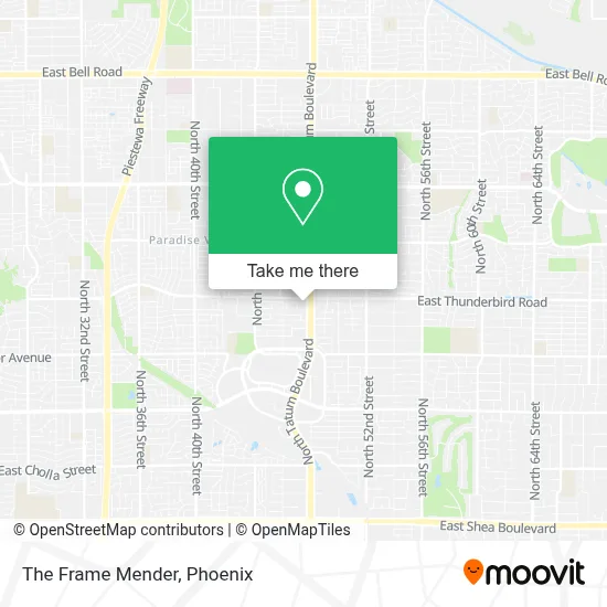 The Frame Mender map