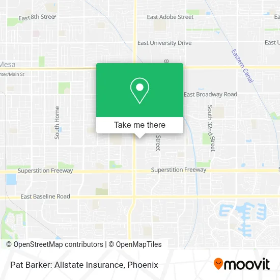 Pat Barker: Allstate Insurance map